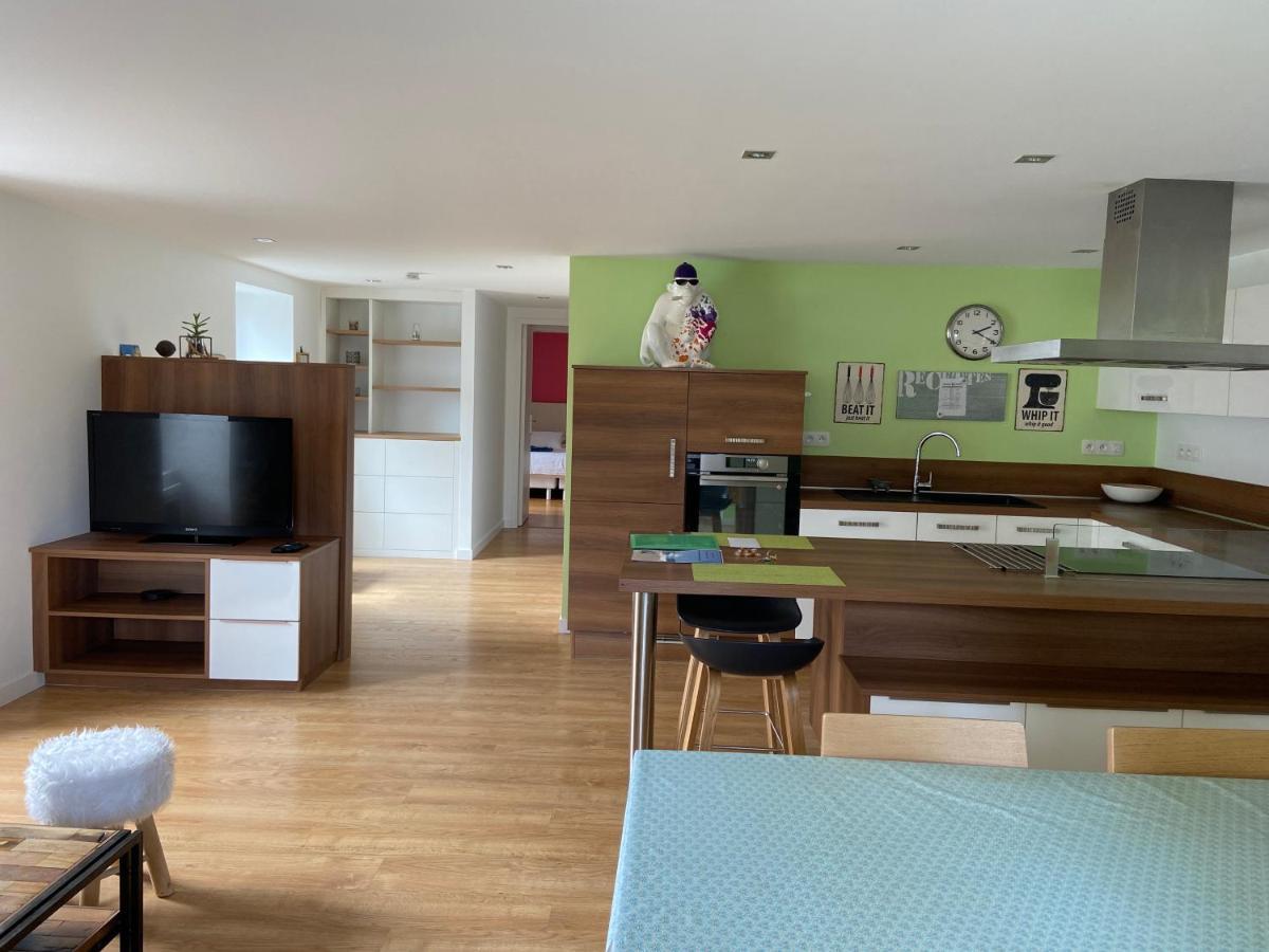 Plein centre , vue mer, 100m de la plage Larmor-Plage Extérieur photo