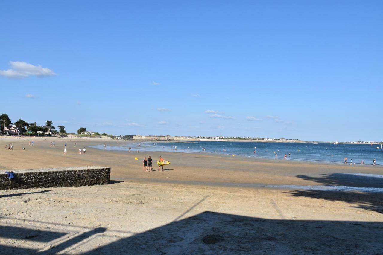 Plein centre , vue mer, 100m de la plage Larmor-Plage Extérieur photo